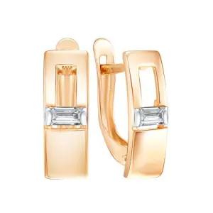 Серьги ZOLOTYE UZORY золото 04-52-0610-01 (ZOLOTYE UZORY, Россия)