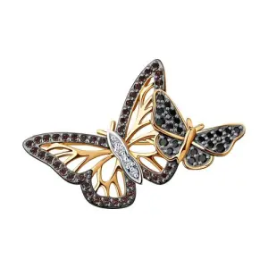 Брошь Sokolov и Diamant золото 040303 (Sokolov и Diamant, Россия)
