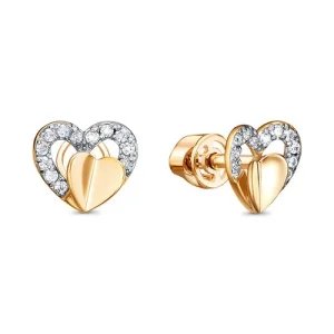 Серьги Иллада золото 052660 (Иллада, Россия)