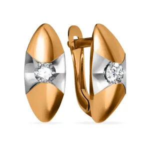 Серьги SANIS золото 08-216628 (SANIS, Россия)