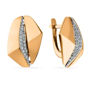Серьги SANIS золото 08-216849 (SANIS, Россия)