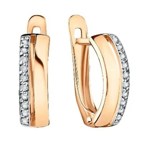 Серьги  золото 10-02-0001-48681 (TALANT, Россия)