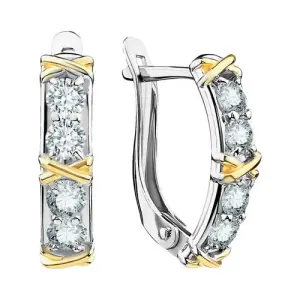 Серьги TALANT серебро 10-7М-0001-10921 (TALANT, Россия)