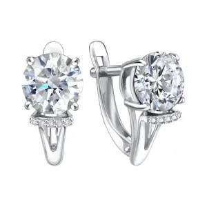 Серьги TALANT серебро 10-72-0001-24084 (TALANT, Россия)