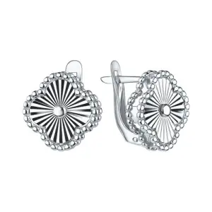 Серьги TALANT серебро 10-73-0000-10840 (TALANT, Россия)