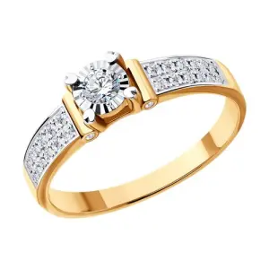 Кольцо Sokolov и Diamant золото 1011115 (Sokolov и Diamant, Россия)