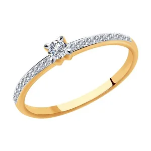Кольцо Sokolov и Diamant золото 1011914 (Sokolov и Diamant, Россия)