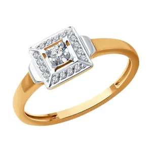 Кольцо Sokolov и Diamant золото 1012551 (Sokolov и Diamant, Россия)