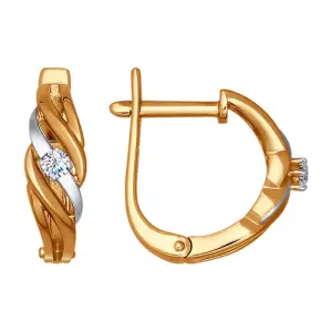 Серьги Sokolov и Diamant золото 1020313 (Sokolov и Diamant, Россия)