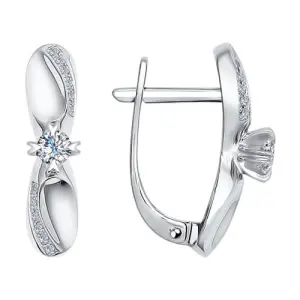 Серьги Sokolov и Diamant золото 1020979 (Sokolov и Diamant, Россия)