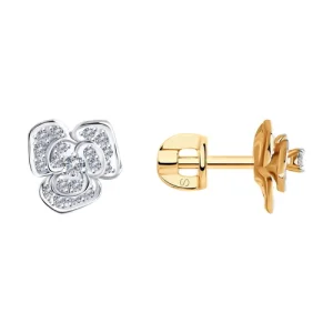 Серьги Sokolov и Diamant золото 1021191 (Sokolov и Diamant, Россия)