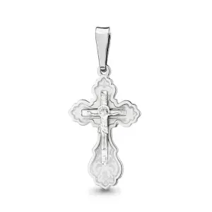 Крест Аквамарин серебро 10299.5 (Aquamarine, Россия)
