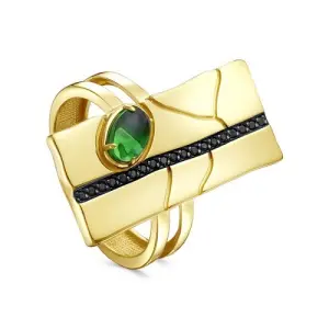 Кольцо KABAROVSKY серебро 11-809-40487 (KABAROVSKY, Россия)