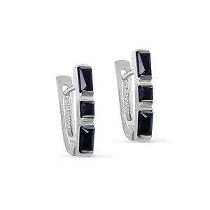 Серьги  золото 12-11757-11100 (KABAROVSKY, Россия)