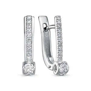 Серьги  золото 12-12014-1000 (KABAROVSKY, Россия)