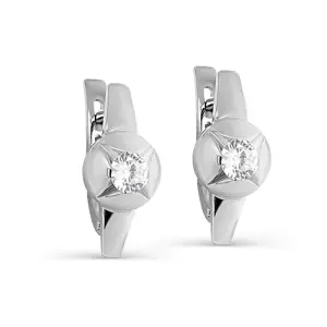 Серьги KABAROVSKY серебро 12-489-7900 (KABAROVSKY, Россия)