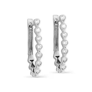 Серьги KABAROVSKY серебро 12-539-7900 (KABAROVSKY, Россия)