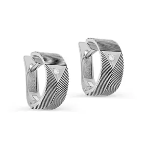 Серьги KABAROVSKY серебро 12-740-1002 (KABAROVSKY, Россия)