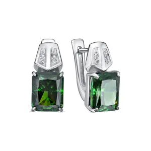 Серьги  серебро 12-827-12600 (KABAROVSKY, Россия)