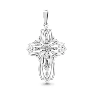 Подвеска Aquamarine серебро 12010 (Aquamarine, Россия)