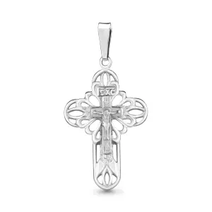 Крест Aquamarine серебро 12013.5 (Aquamarine, Россия)
