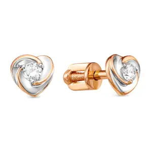 Серьги RoseGrace золото 2-399-103К (RoseGrace, Россия)