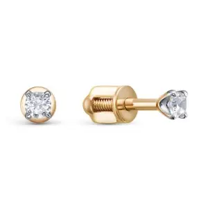 Серьги RoseGrace золото 2-497-103К (RoseGrace, Россия)