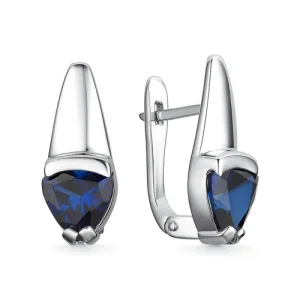 Серьги  серебро 20-72-000205S (Россия)