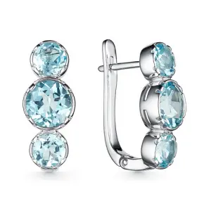 Серьги прочее серебро 20-72-000209T (прочее, Россия)