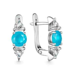 Серьги прочее серебро 20-72-00317-225 (прочее, Россия)