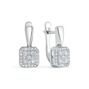Серьги  золото 21836-251-46-00 (Vesna, Россия)