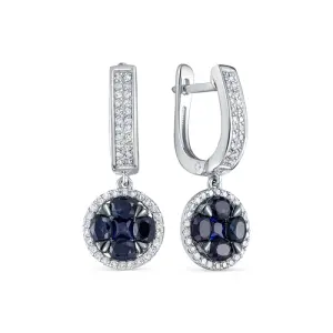 Серьги  золото 22565-256-13-00 (Vesna, Россия)