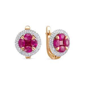 Серьги  золото 22566-151-15-00 (Vesna, Россия)
