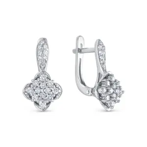 Серьги  золото 22606-251-46-00 (Vesna, Россия)