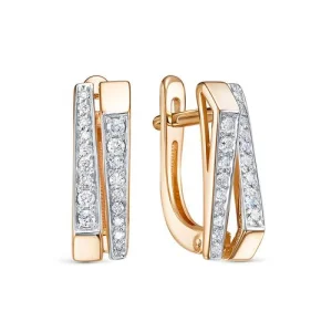 Серьги  золото 22809-151-00-00 (Vesna, Россия)