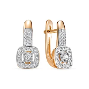 Серьги  золото 23009-159-46-00 (Vesna, Россия)