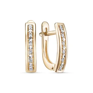 Серьги  золото 23056-159-01-00 (Vesna, Россия)