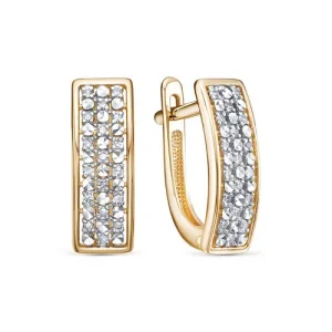 Серьги  золото 23057-159-01-00 (Vesna, Россия)