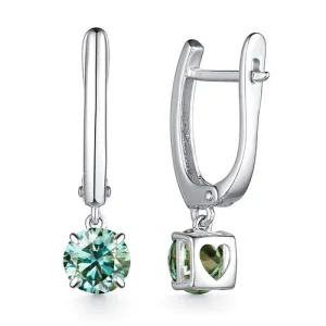 Серьги  серебро 24-72-00004-401 (Россия)