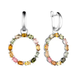 Серьги  серебро 24-72-00030-208 (Россия)