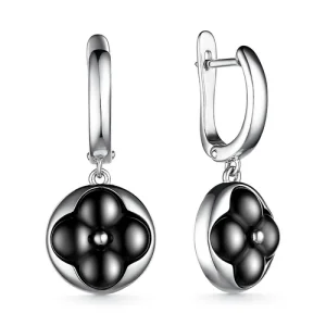 Серьги прочее серебро 24-72-00272Y (прочее, Россия)