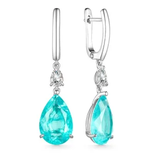 Серьги  серебро 24-72-00276-215 (Россия)