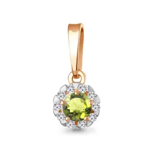 Подвеска Aquamarine золото 2503107А.1 (Aquamarine, Россия)
