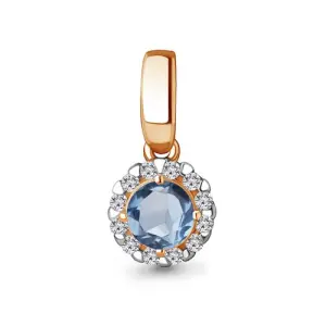 Подвеска Aquamarine золото 2503205А.1 (Aquamarine, Россия)