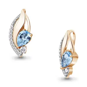 Подвеска Aquamarine золото 2541505А.1 (Aquamarine, Россия)