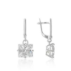 Серьги  серебро 300828 