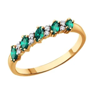 Кольцо Sokolov и Diamant золото 3010027 (Sokolov и Diamant, Россия)
