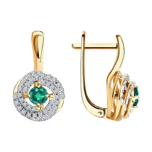 Серьги Sokolov и Diamant золото 3020430 (Sokolov и Diamant, Россия)