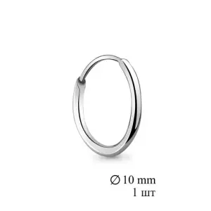 Серьга Aquamarine серебро 37022.5 (Aquamarine, Россия)