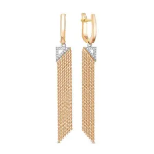 Серьги Brilliant Style золото 3829-210 (Brilliant Style, Россия)